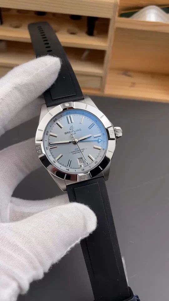 Breitling Ice Blue Blue Dial 40mm