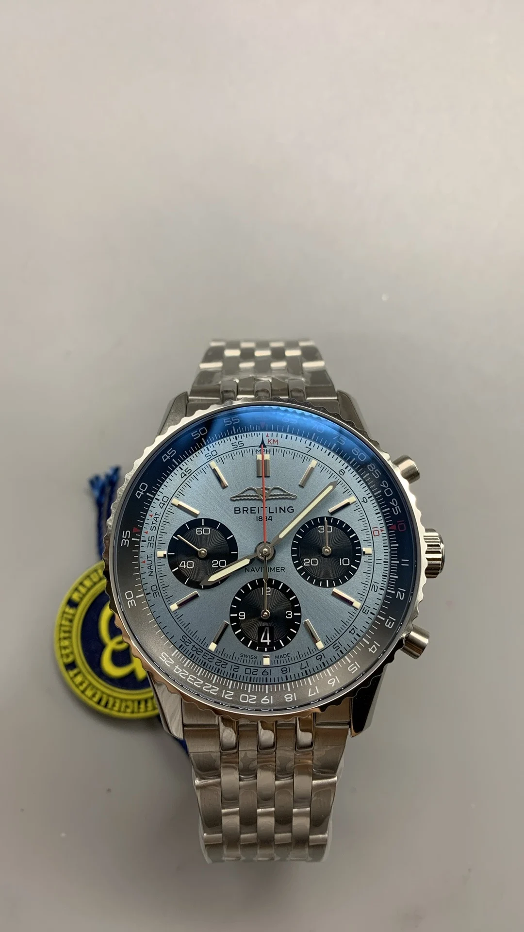 Breitling Ice Blue Blue Dial