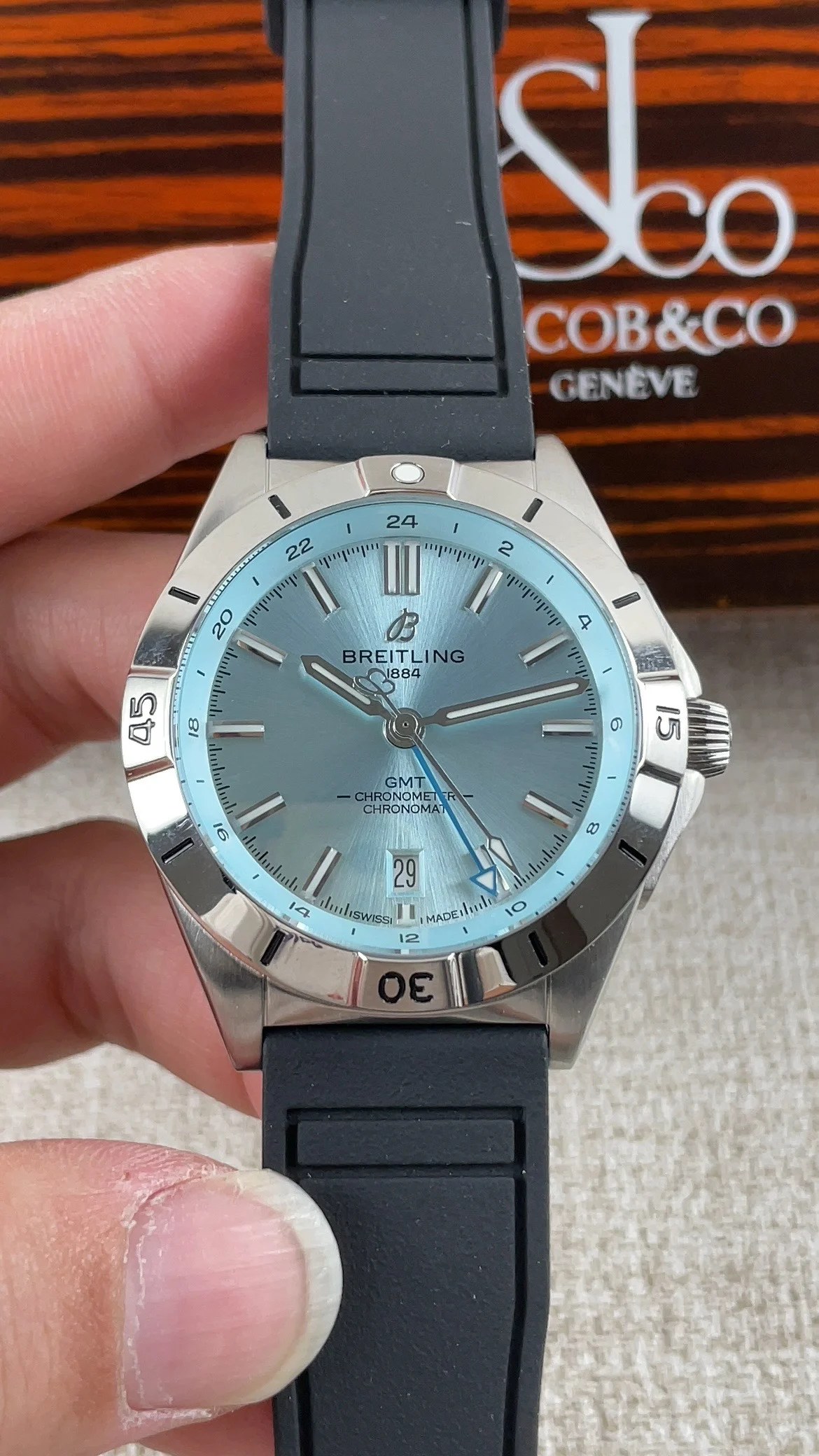 Breitling mechanical chronograph collection