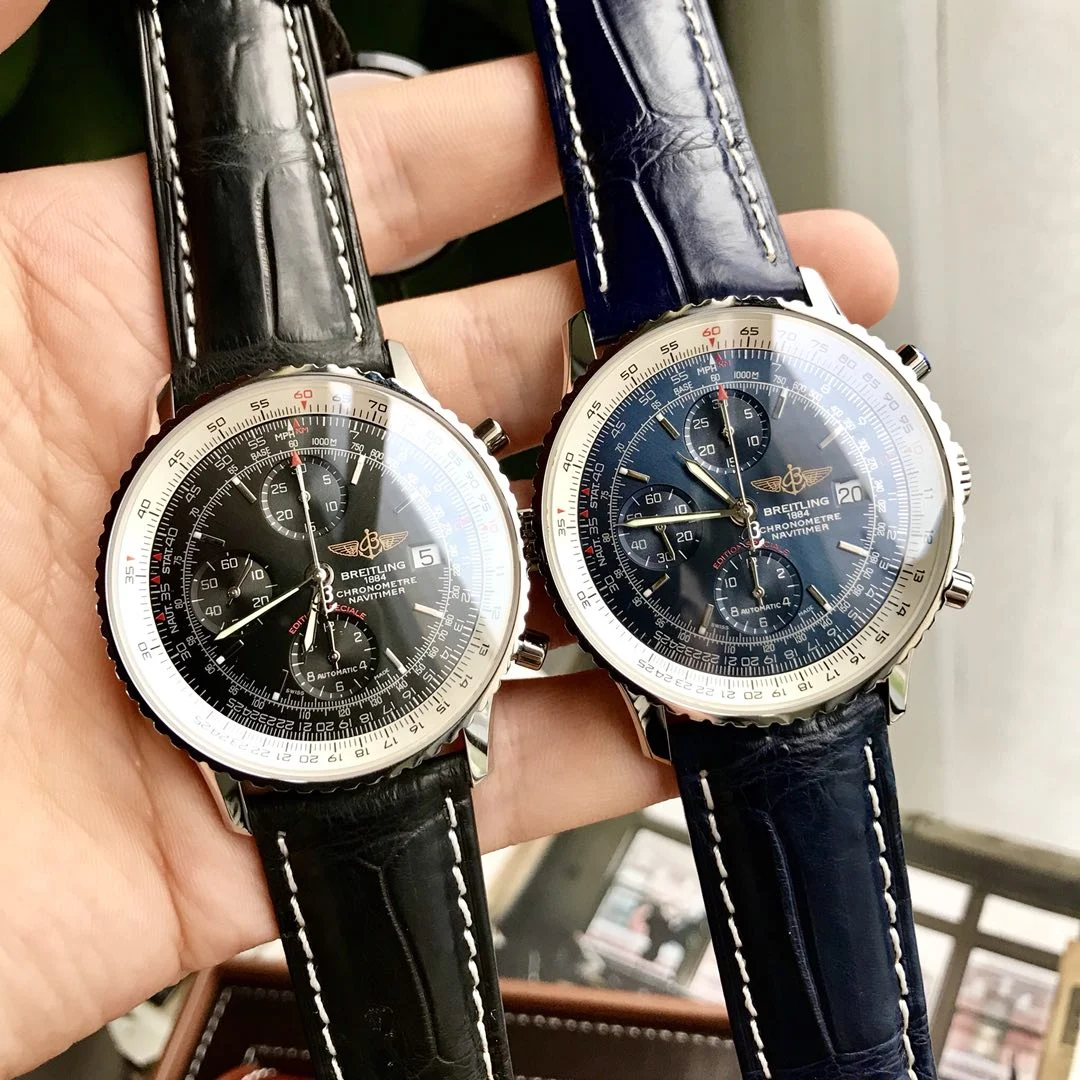 Breitling Navitimer 42mm — photographed off the sweep