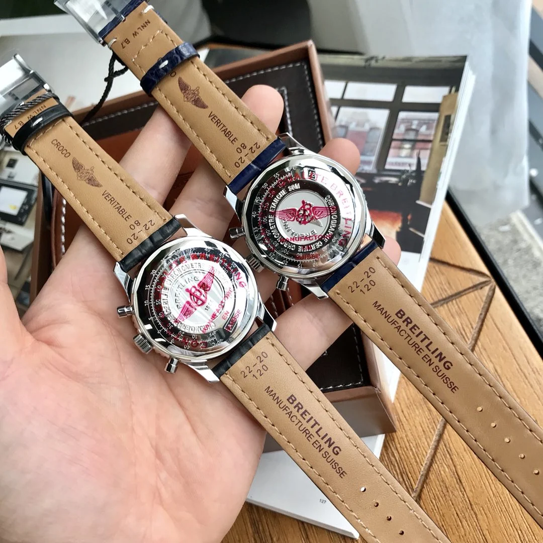 Breitling Navitimer 42mm — photographed off the sweep