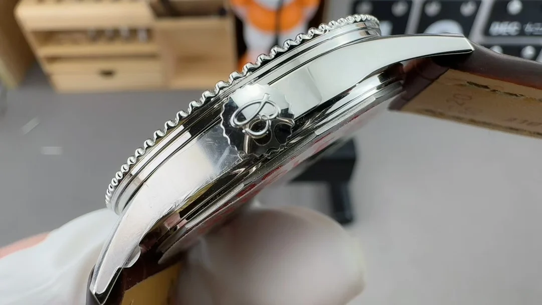 Breitling Navitimer — photographed off the sweep