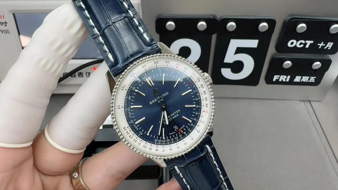 Breitling Navitimer — photographed off the sweep