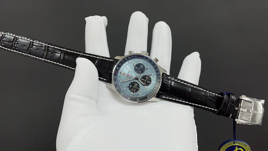 Breitling Navitimer — photographed off the sweep