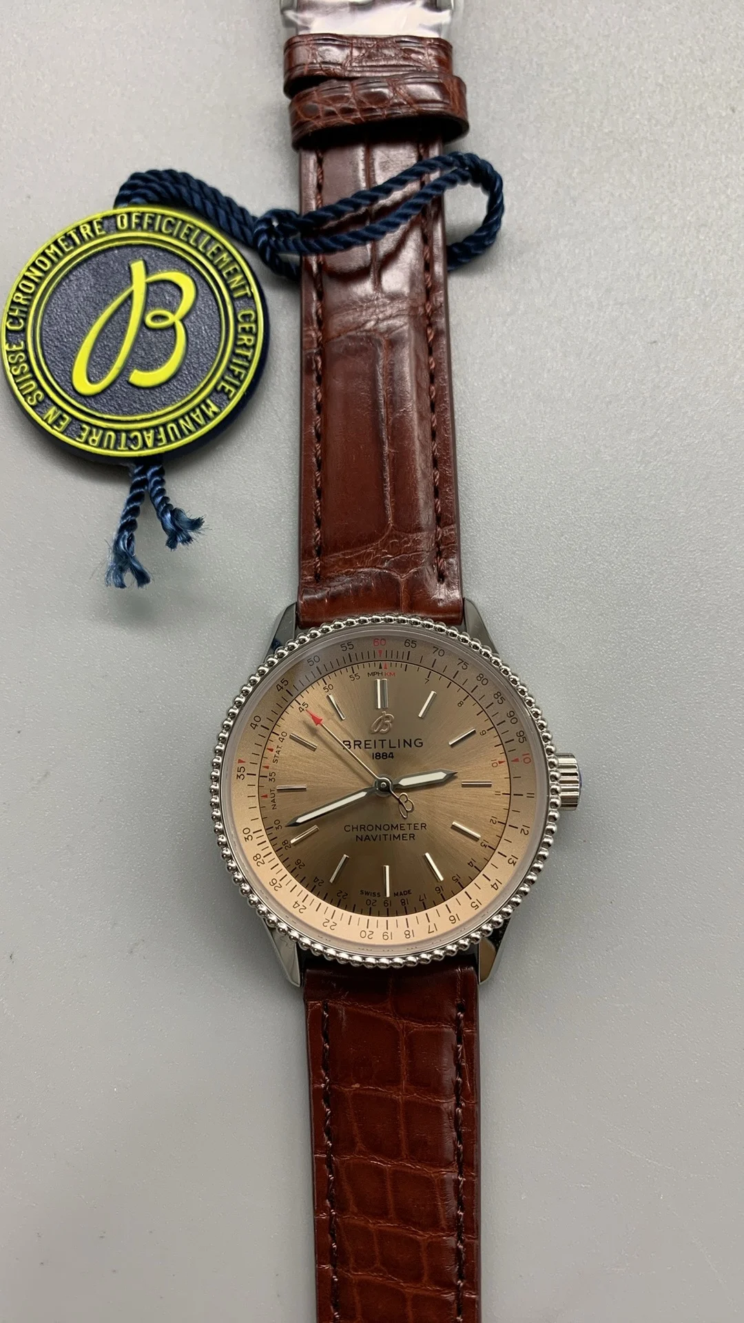 Breitling Navitimer Champagne
