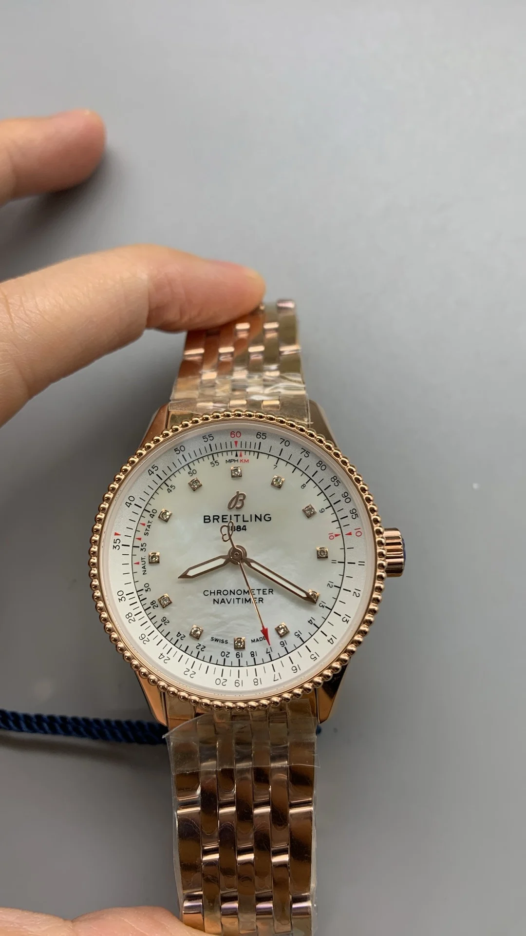 Breitling Navitimer Mother of Pearl