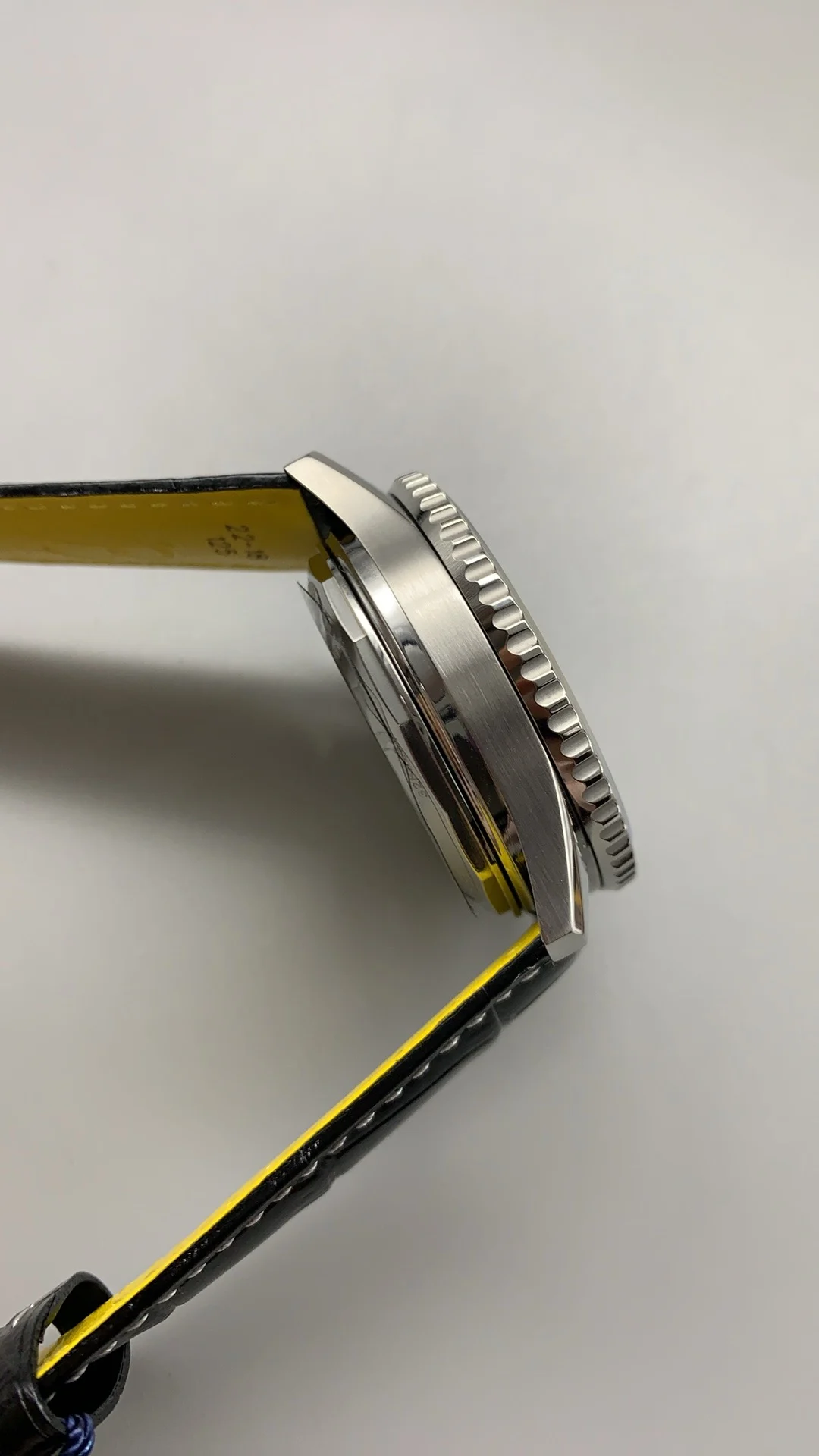 Breitling Panda — photographed off the sweep