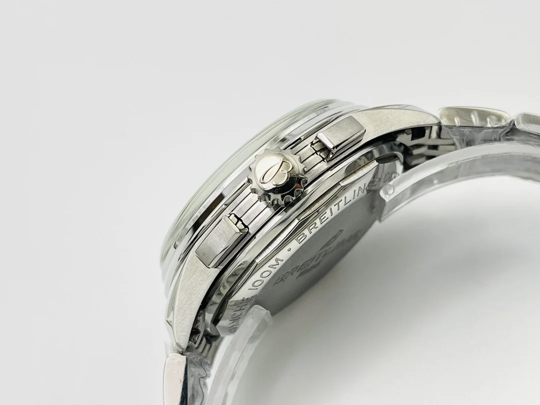 Breitling Premier Steel 42mm — photographed off the sweep