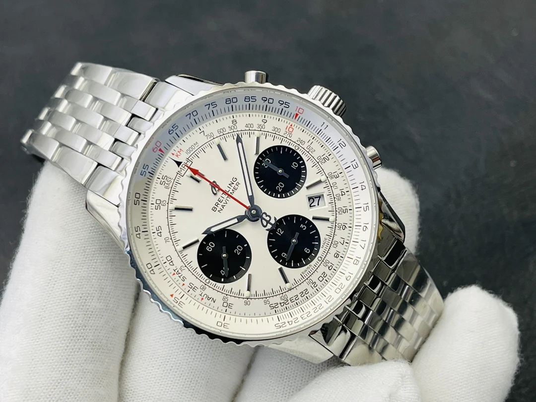 Breitling Premier Steel 42mm — photographed off the sweep