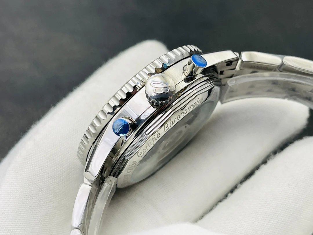 Breitling Premier Steel 42mm — photographed off the sweep