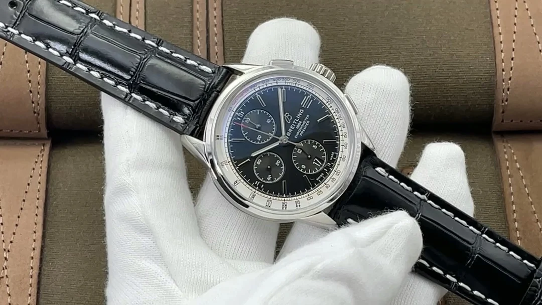 Breitling Premier Steel Blue Dial