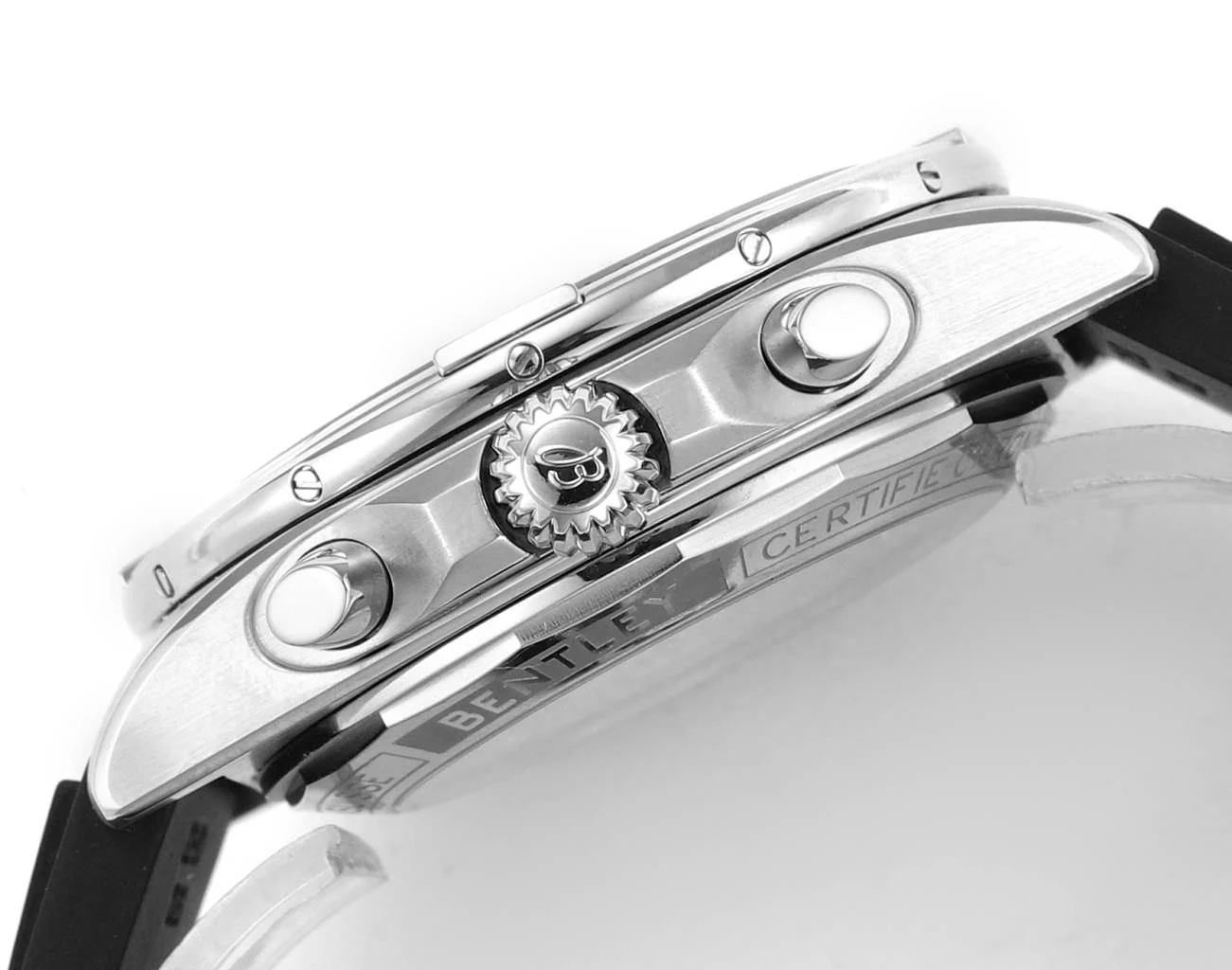 Breitling Steel — photographed off the sweep