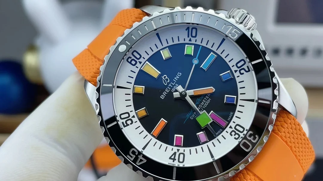 Breitling Superocean 42mm — photographed off the sweep