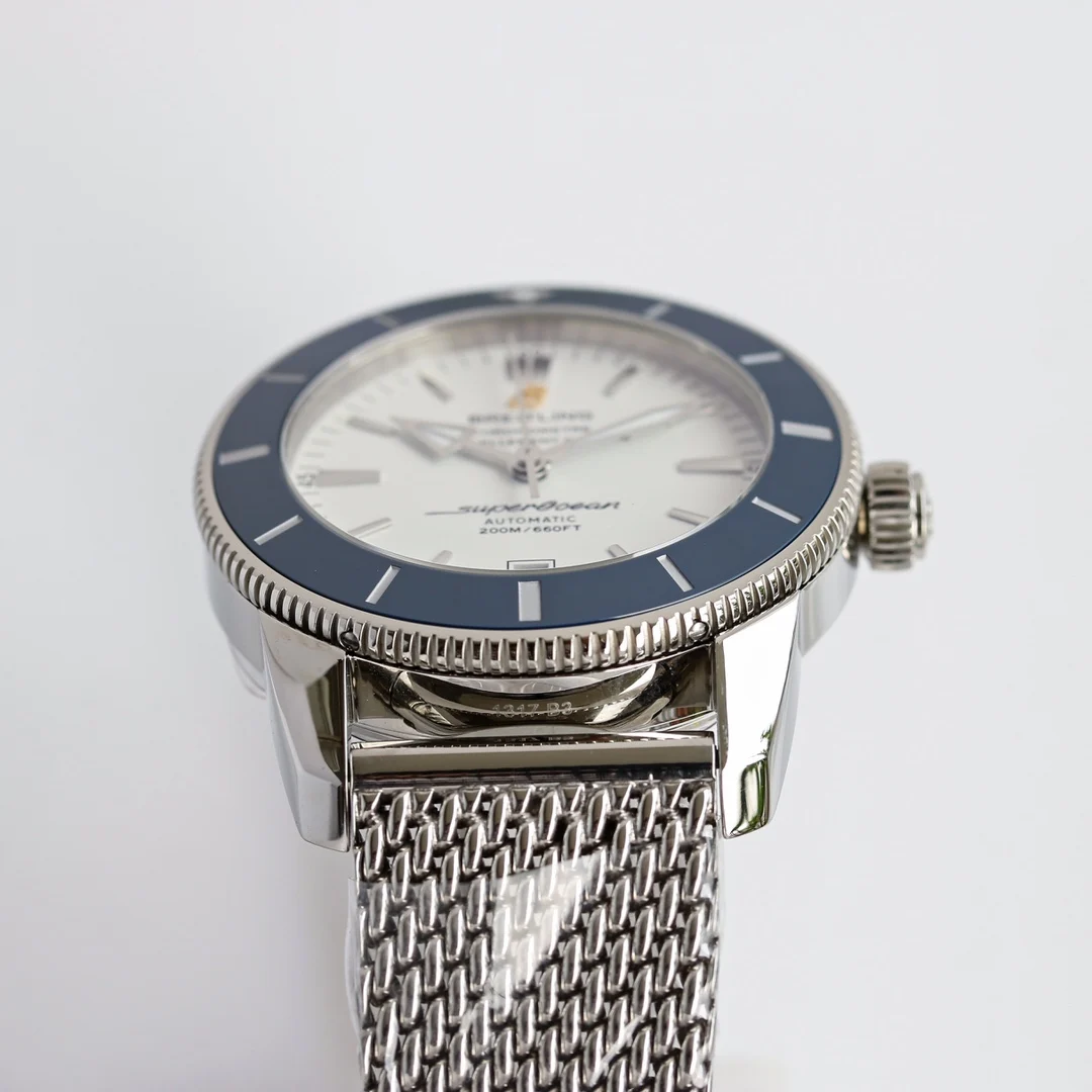 Breitling Superocean 42mm — photographed off the sweep