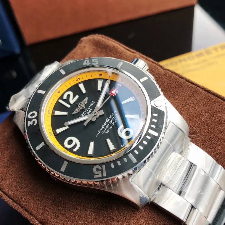 Breitling Superocean Black Dial 44mm