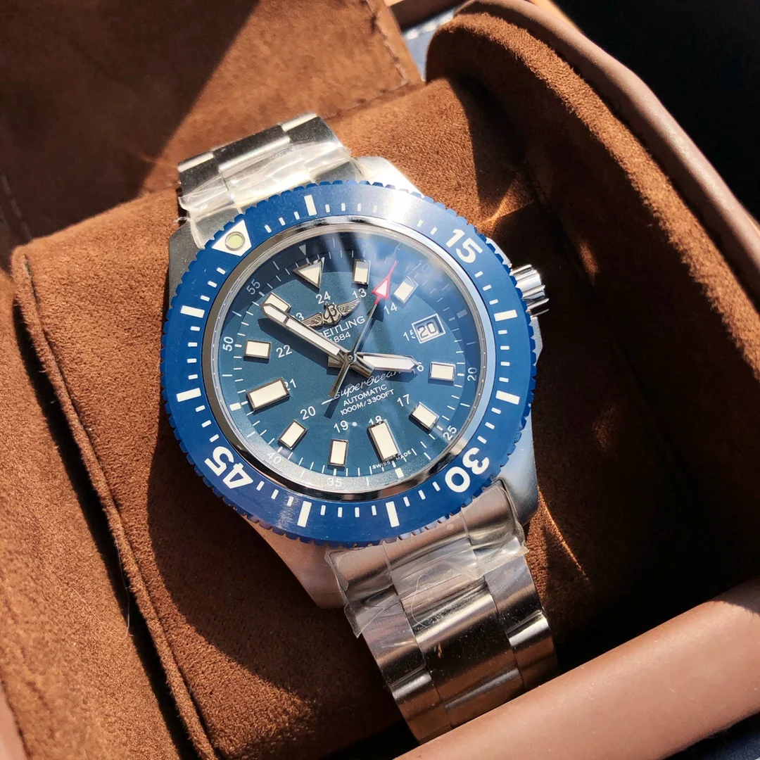 Breitling Superocean Ceramic 44mm — photographed off the sweep