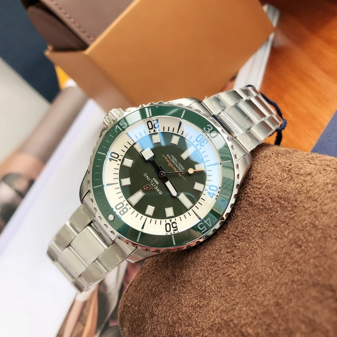 Breitling Superocean Ceramic 44mm — photographed off the sweep