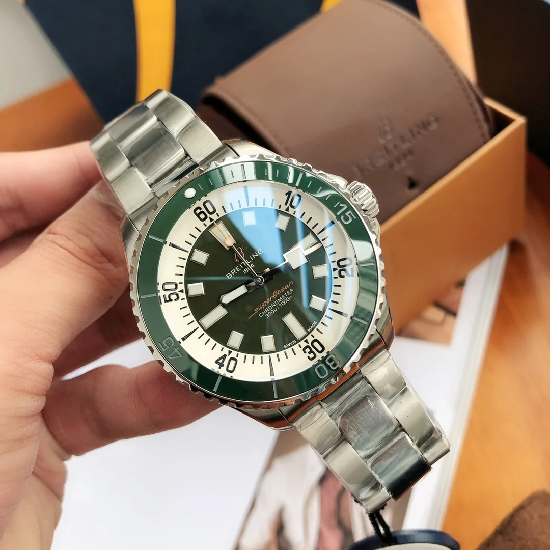 Breitling Superocean Ceramic 44mm — photographed off the sweep