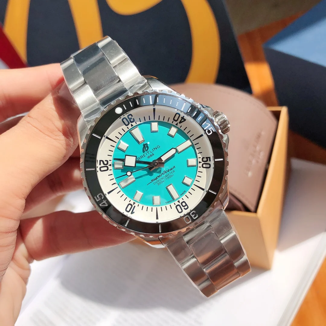 Breitling Superocean Ceramic — photographed off the sweep