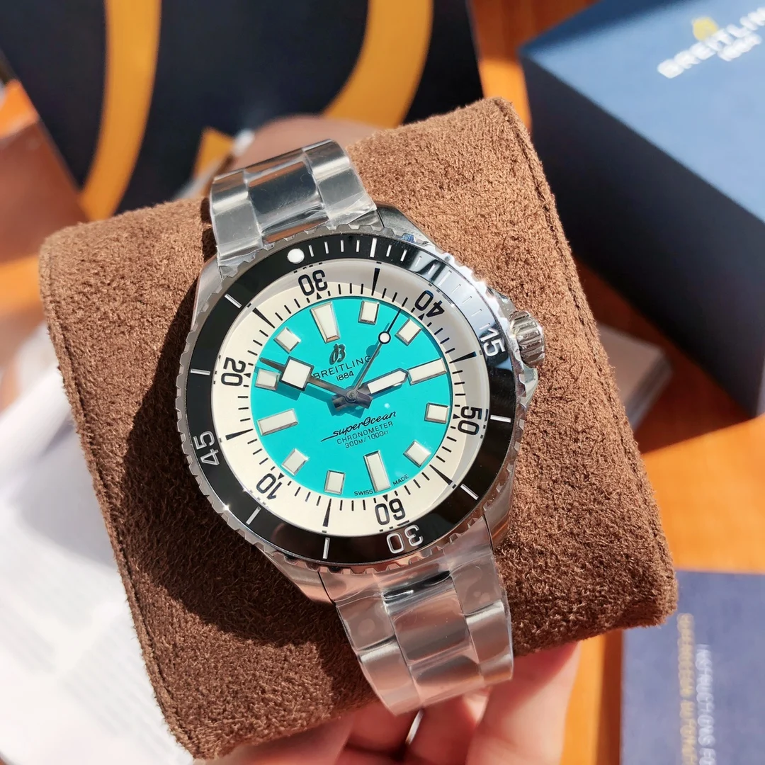 Breitling Superocean Ceramic — photographed off the sweep