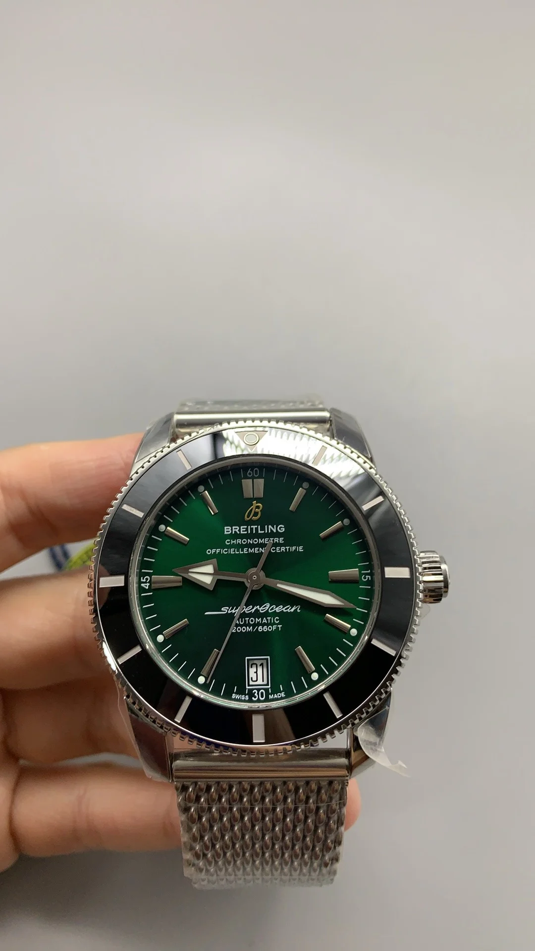 Breitling Superocean Green Dial
