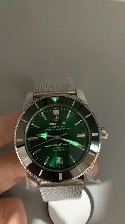 Breitling Superocean Green Dial