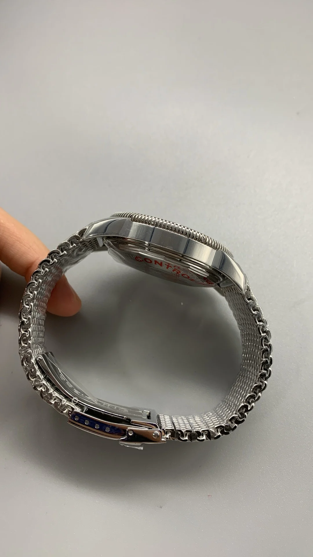 Breitling Superocean Panda β photographed off the sweep