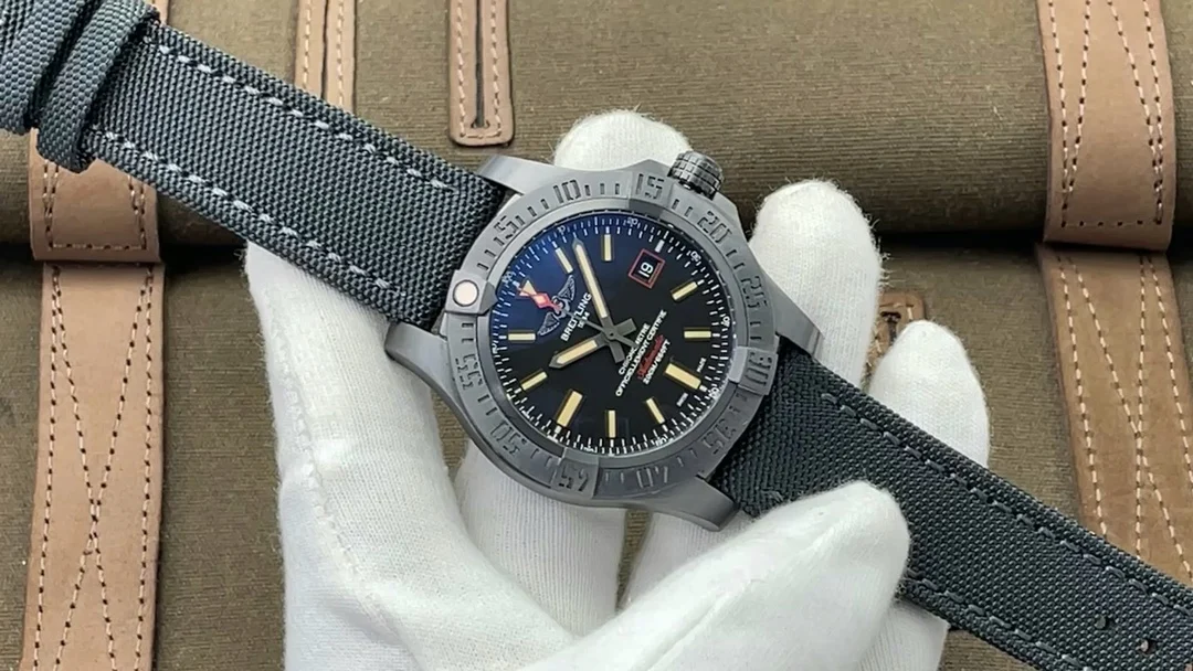 Breitling Titanium Blue Dial