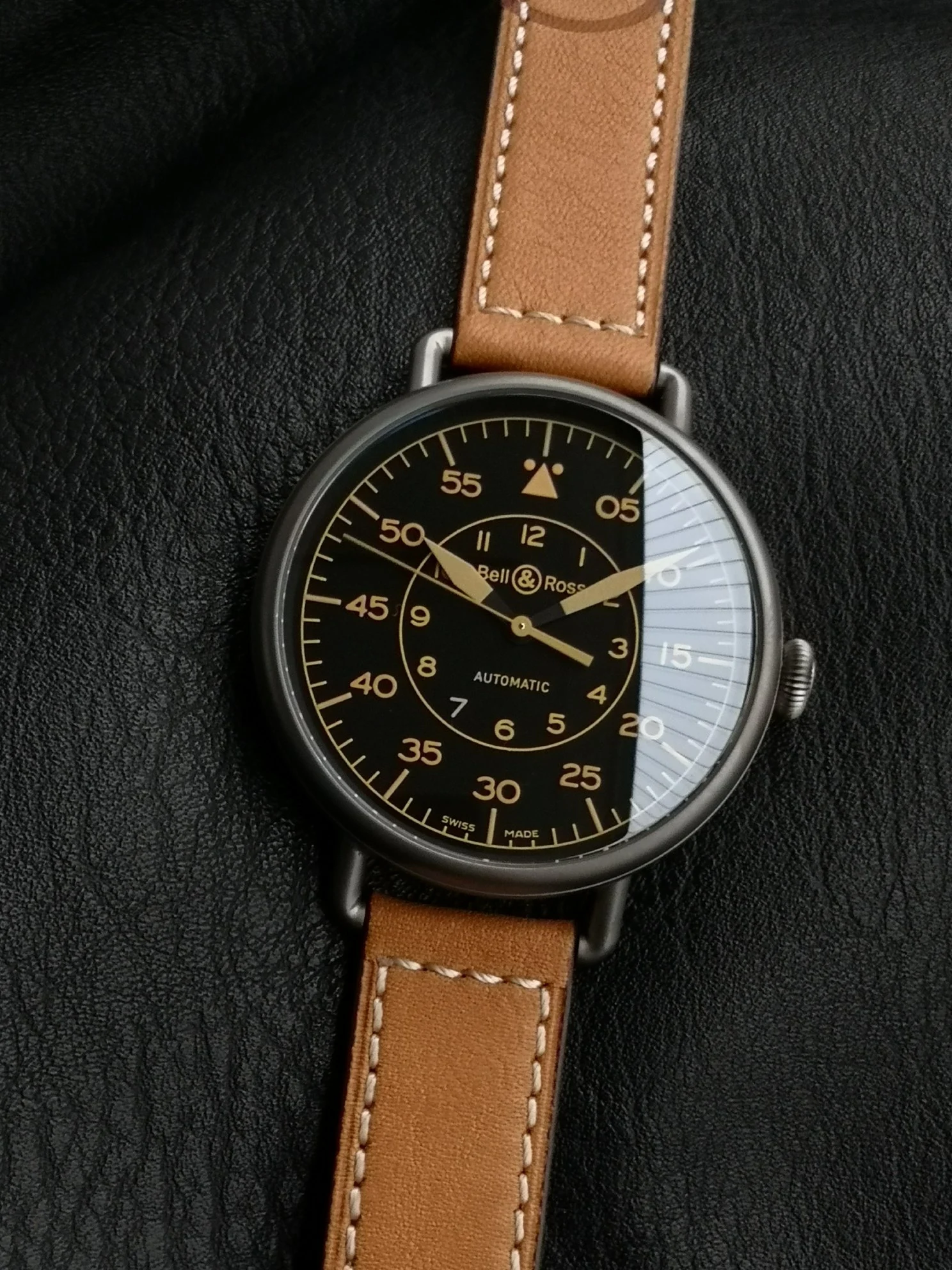BRF New Product Bell & Ross — photographed off the sweep