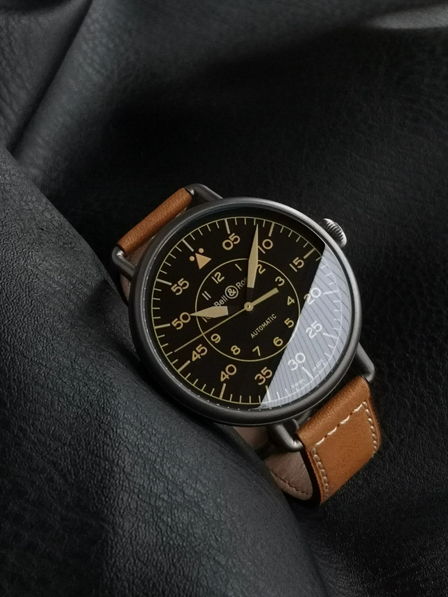 BRF New Product Bell & Ross — photographed off the sweep