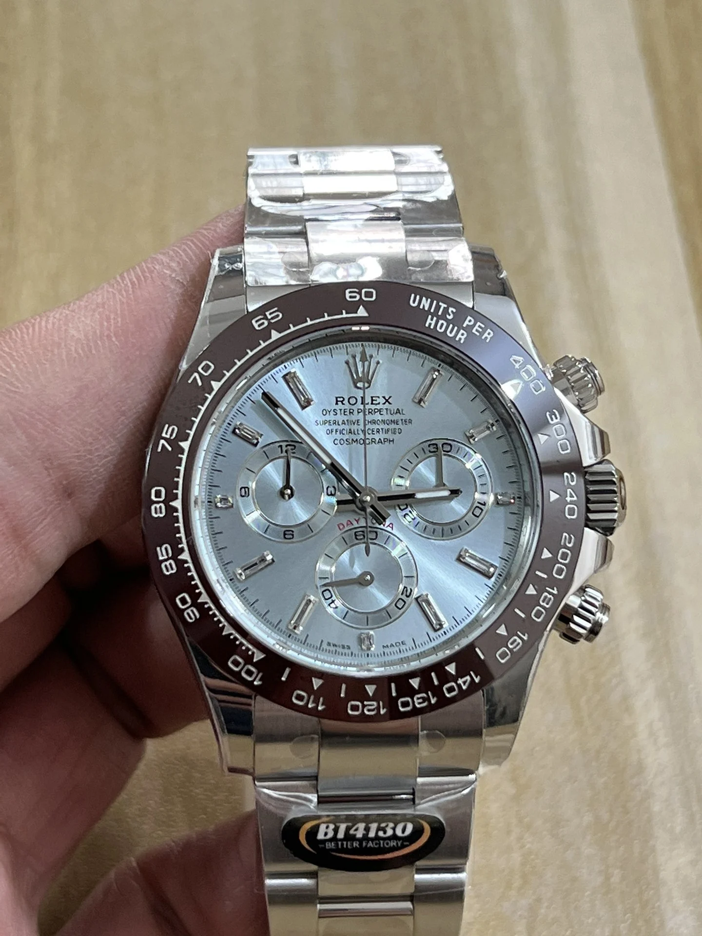 BT4130 Ice Blue Diamond Dingdi