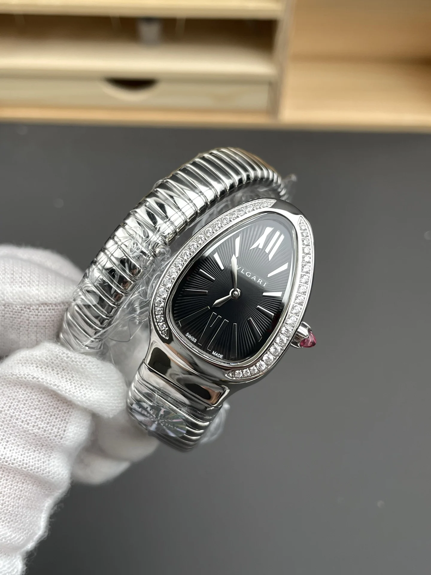 Bulgari 35mm — photographed off the sweep