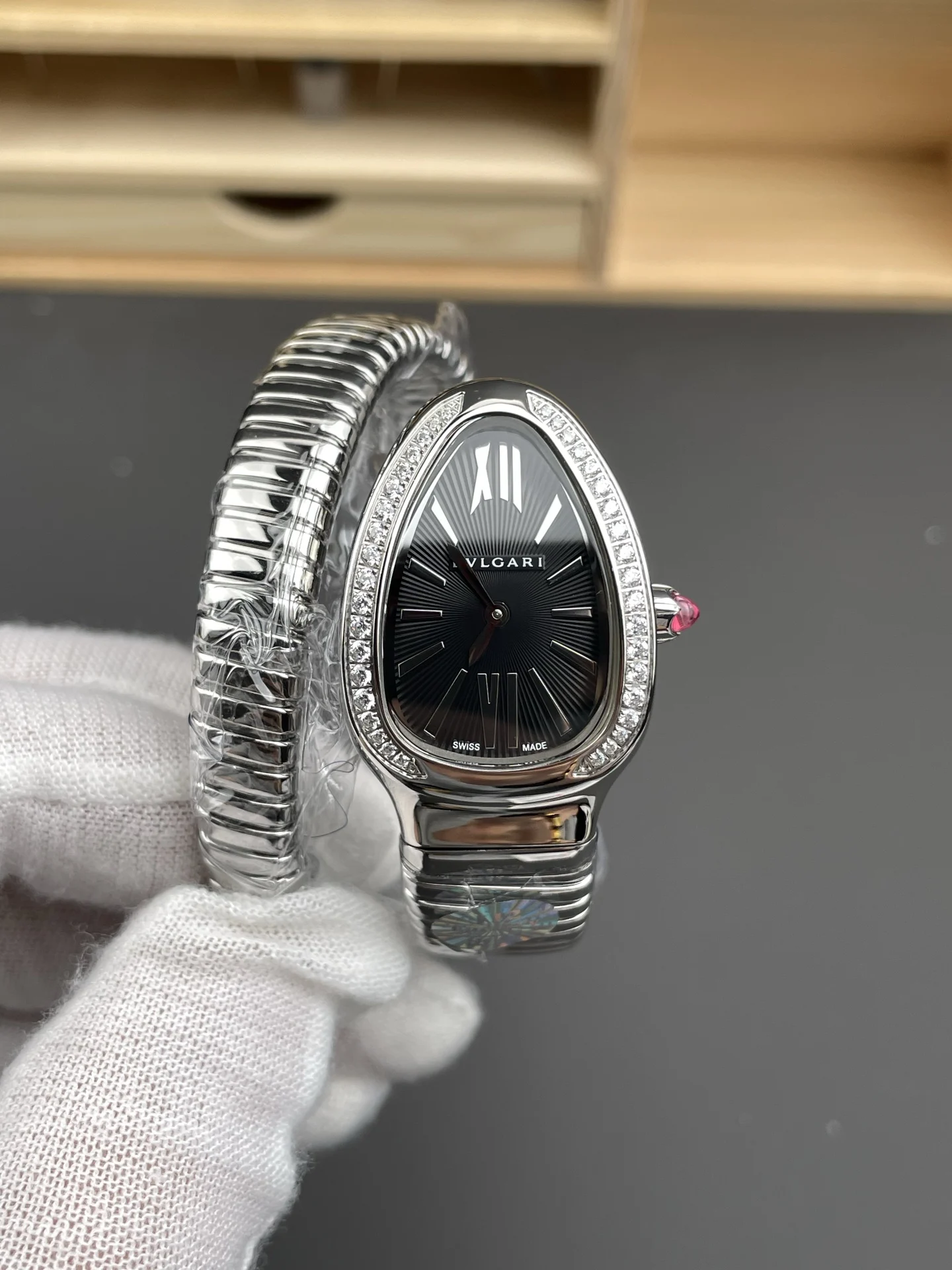 Bulgari 35mm — photographed off the sweep