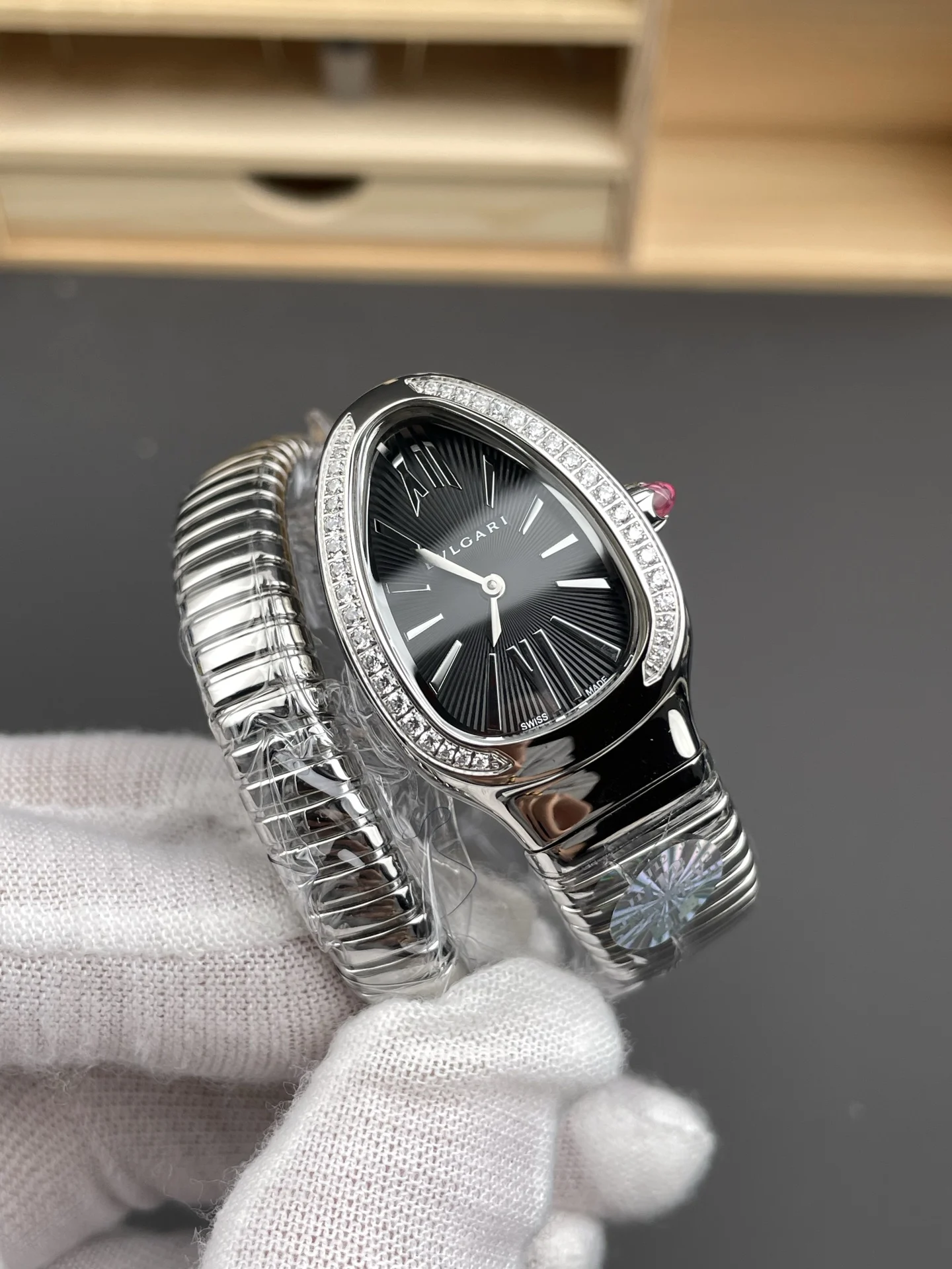 Bulgari 35mm — photographed off the sweep