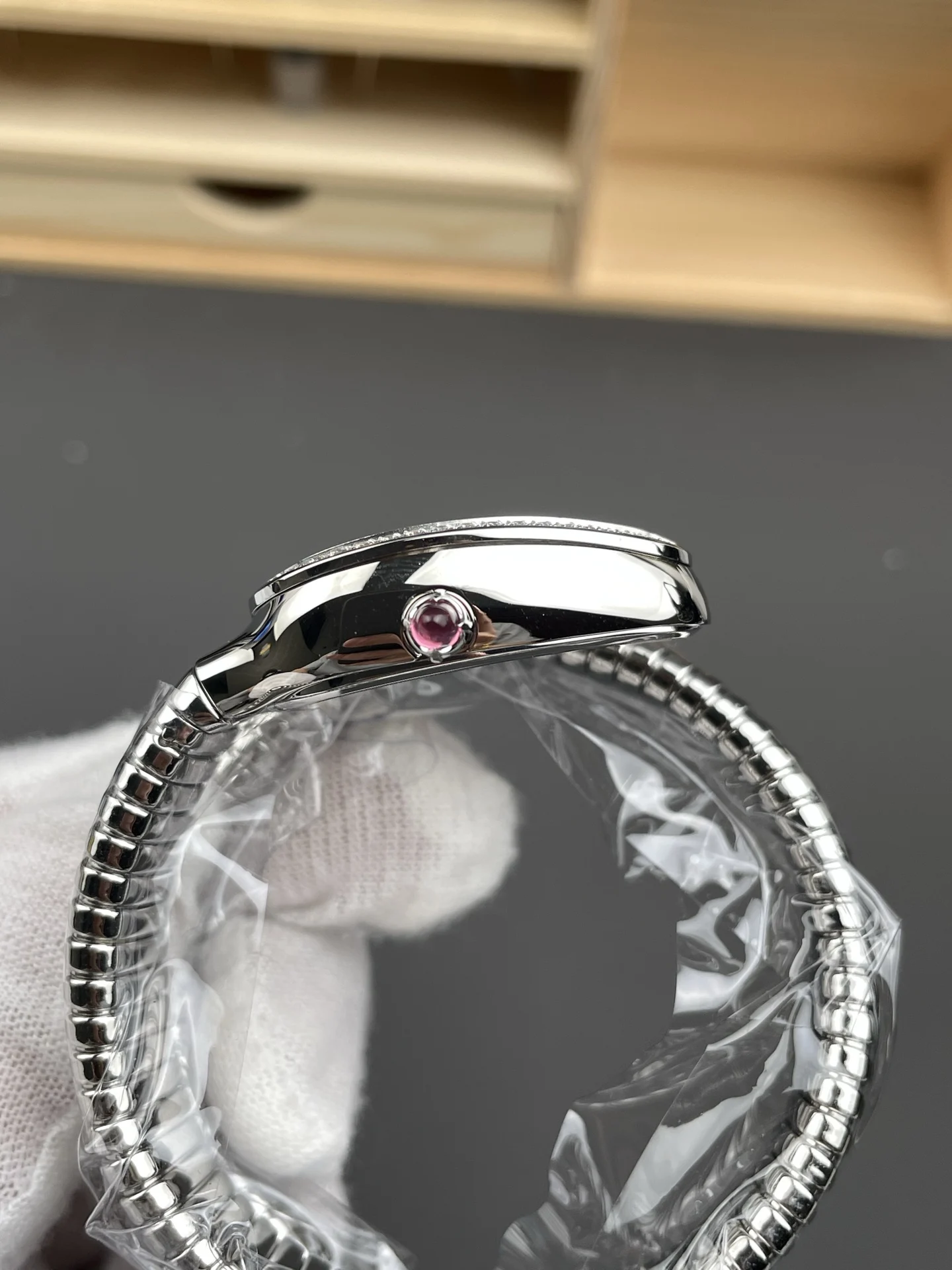 Bulgari 35mm — photographed off the sweep