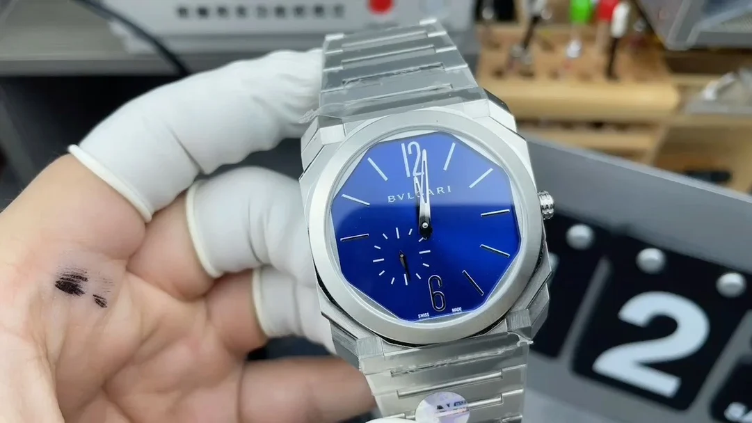 Bulgari Blue Dial