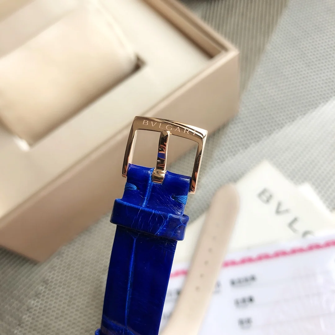 Bulgari Rose Gold Diamond-Set 30mm