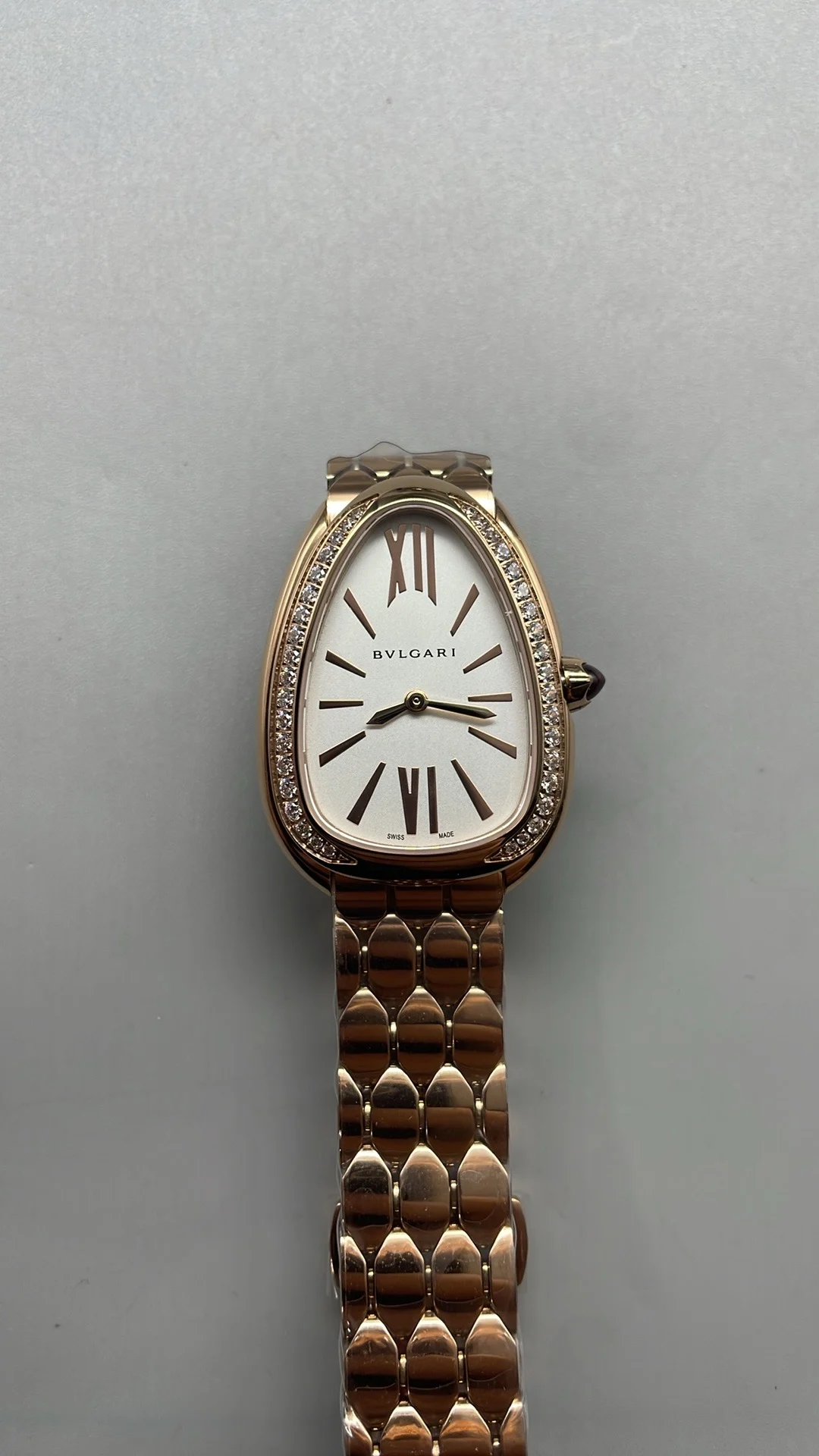 Bulgari Serpenti Rose Gold Diamond-Set