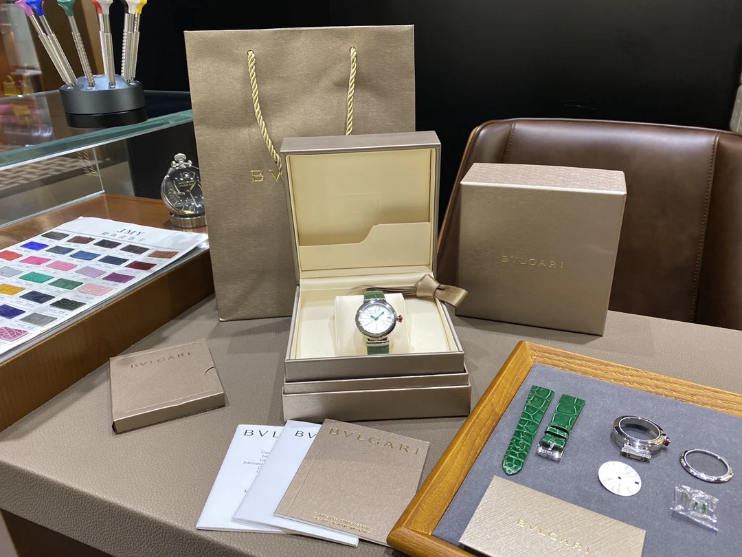 Bulgari Steel Green Dial