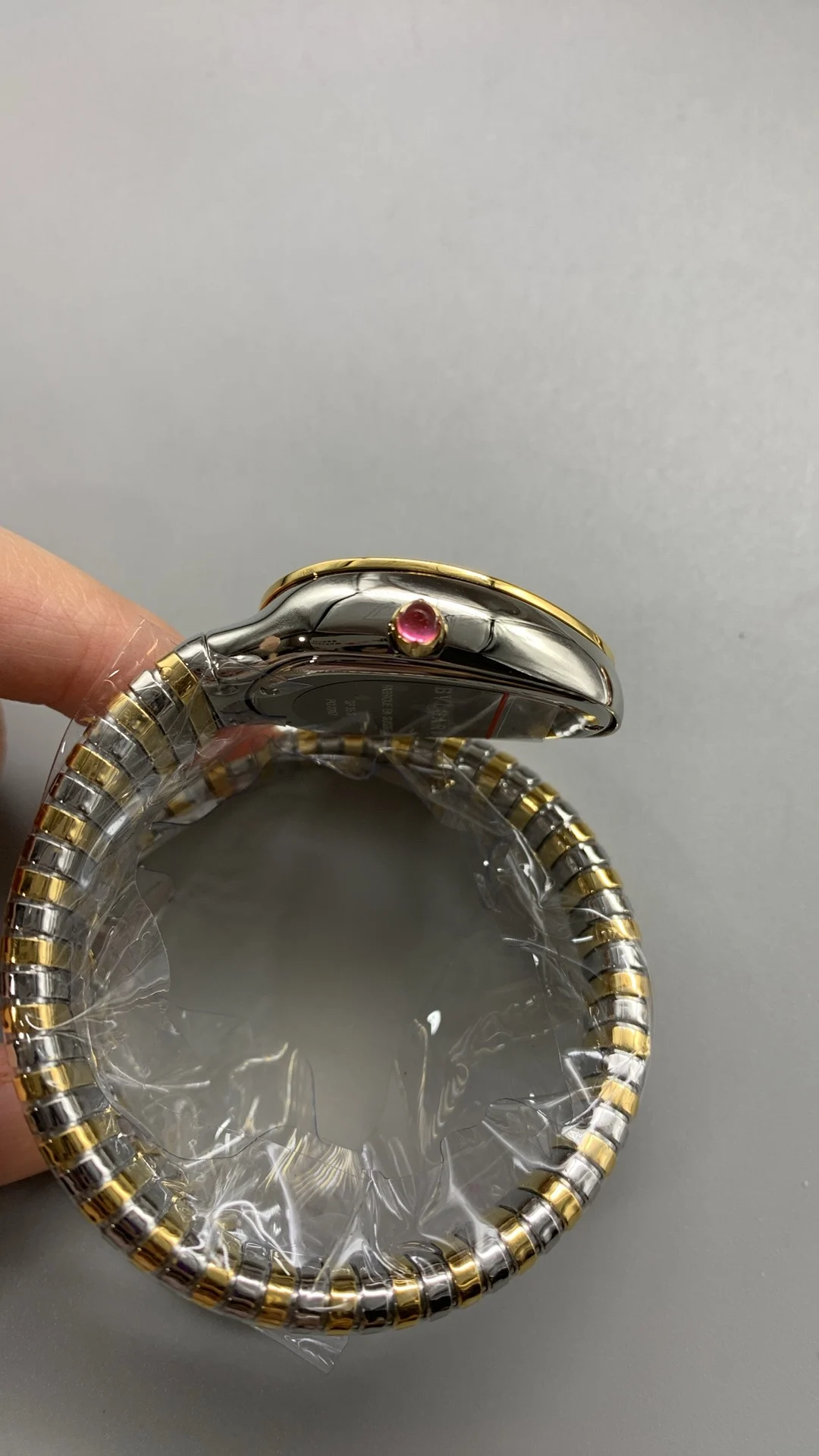 Bulgari Two-Tone — photographed off the sweep