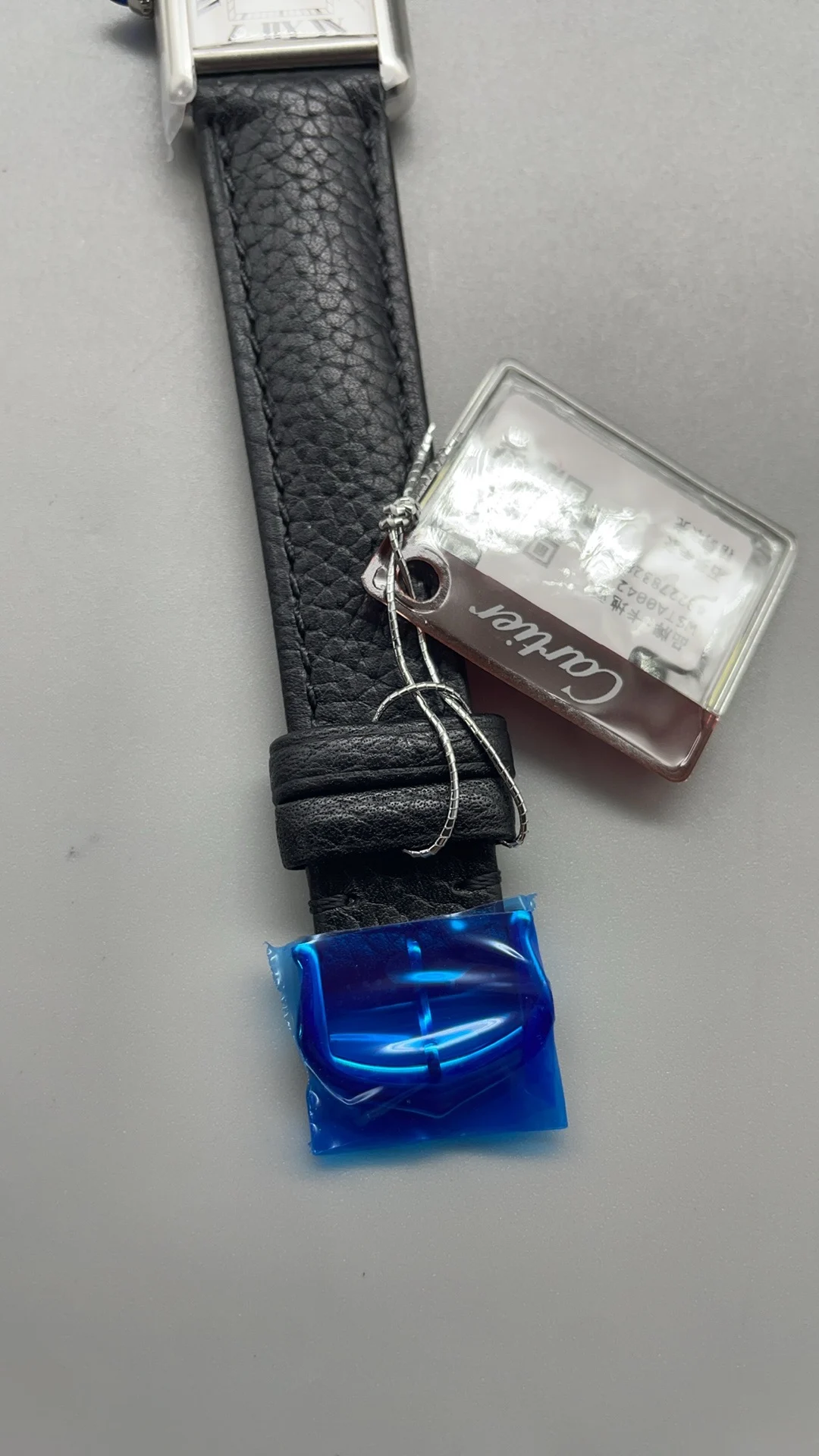 Cartier 29 × 22mm — photographed off the sweep