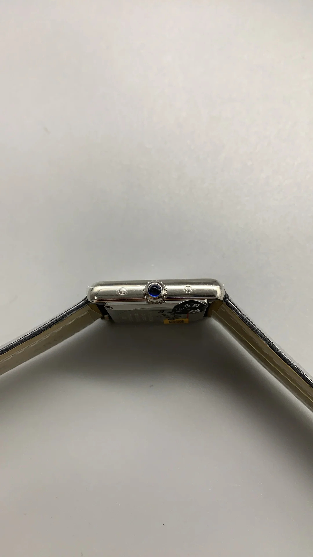 Cartier 29 × 22mm — photographed off the sweep