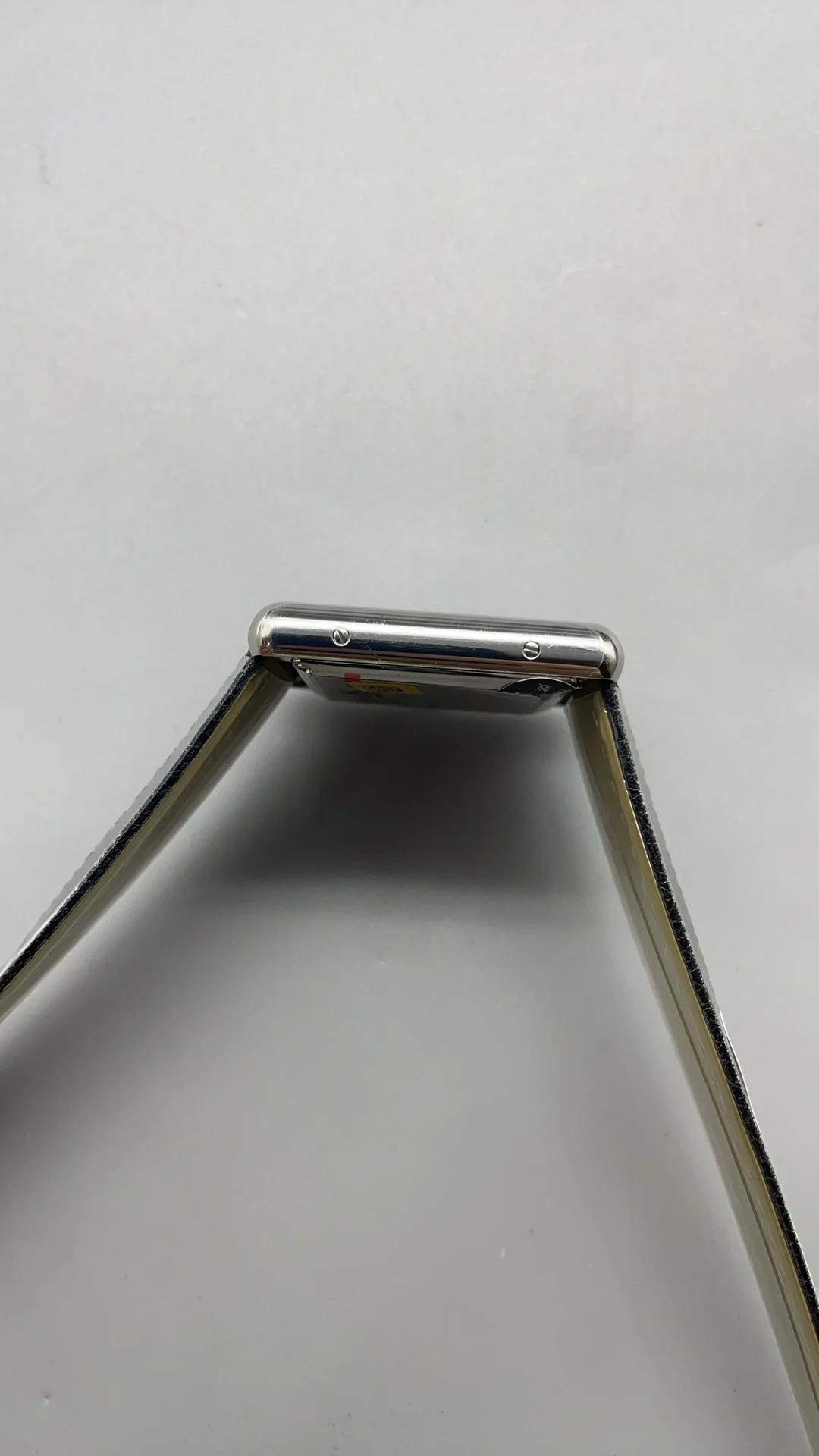 Cartier 33.7 × 25.5mm — photographed off the sweep