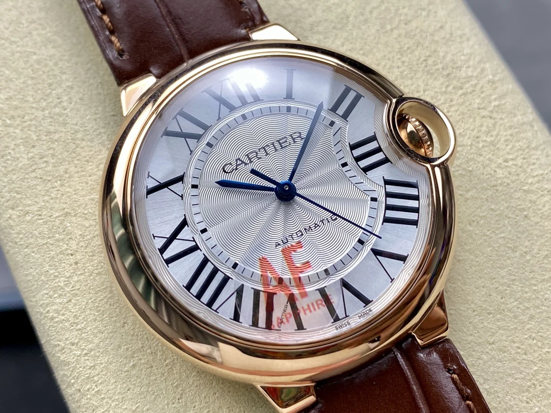 Cartier Ballon Bleu 36mm — photographed off the sweep