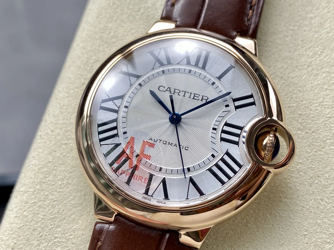 Cartier Ballon Bleu 36mm — photographed off the sweep