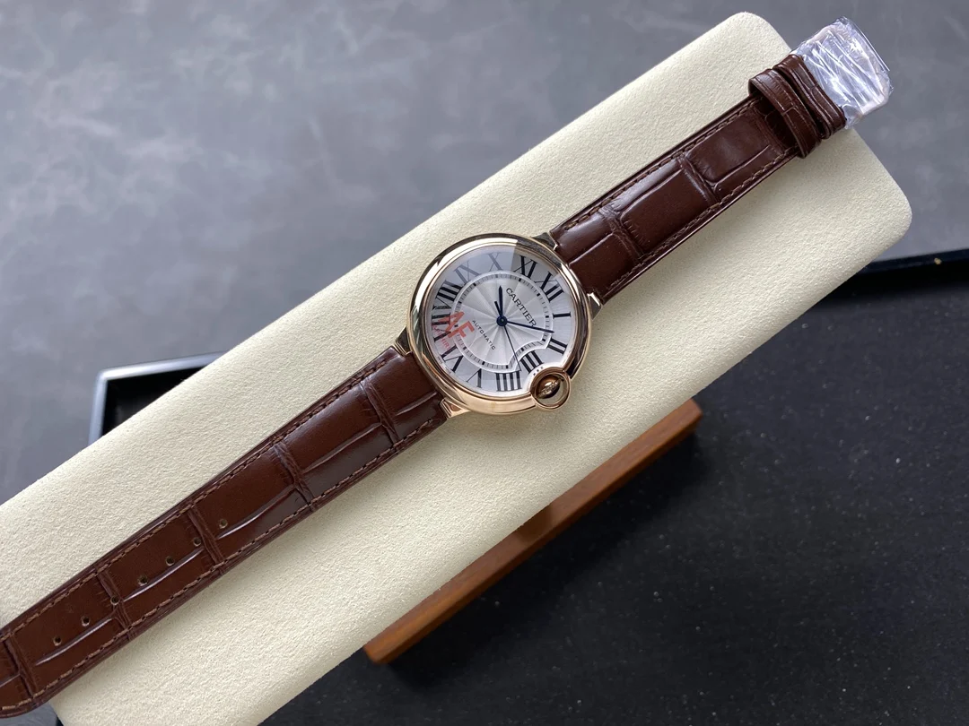 Cartier Ballon Bleu 36mm — photographed off the sweep
