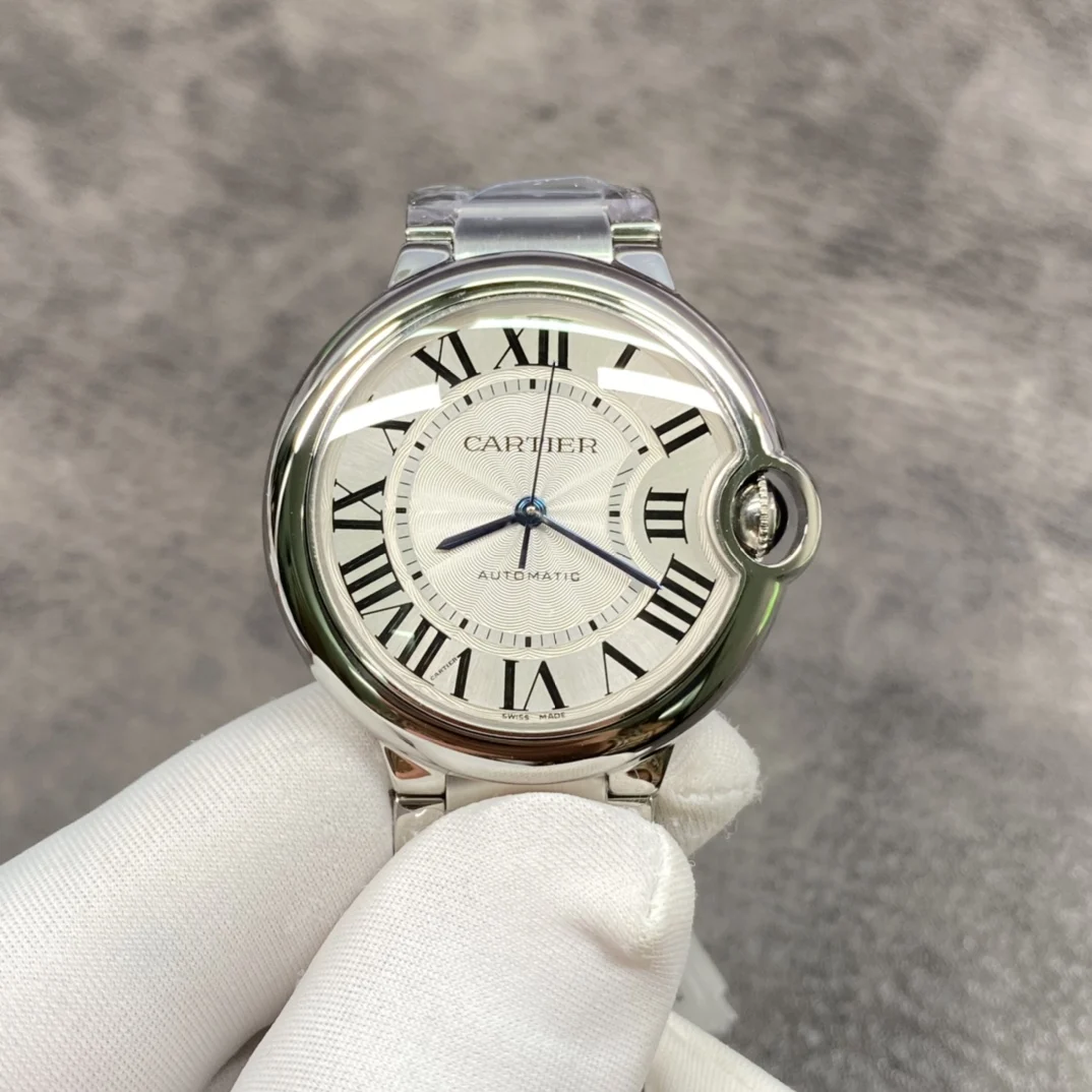 Cartier Ballon Bleu 36mm — photographed off the sweep