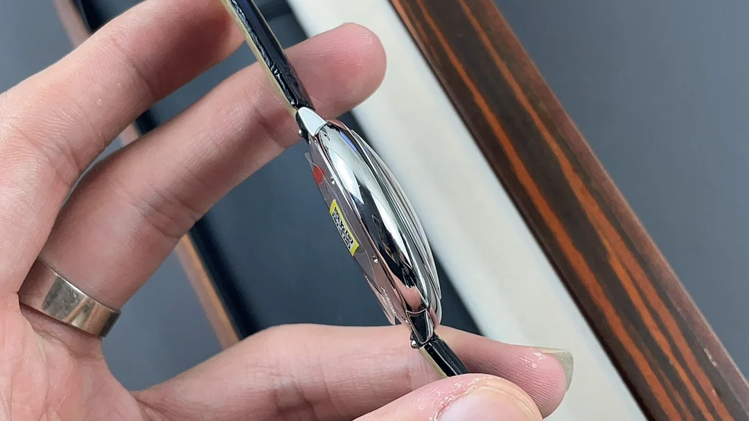Cartier Ballon Bleu 40mm — photographed off the sweep