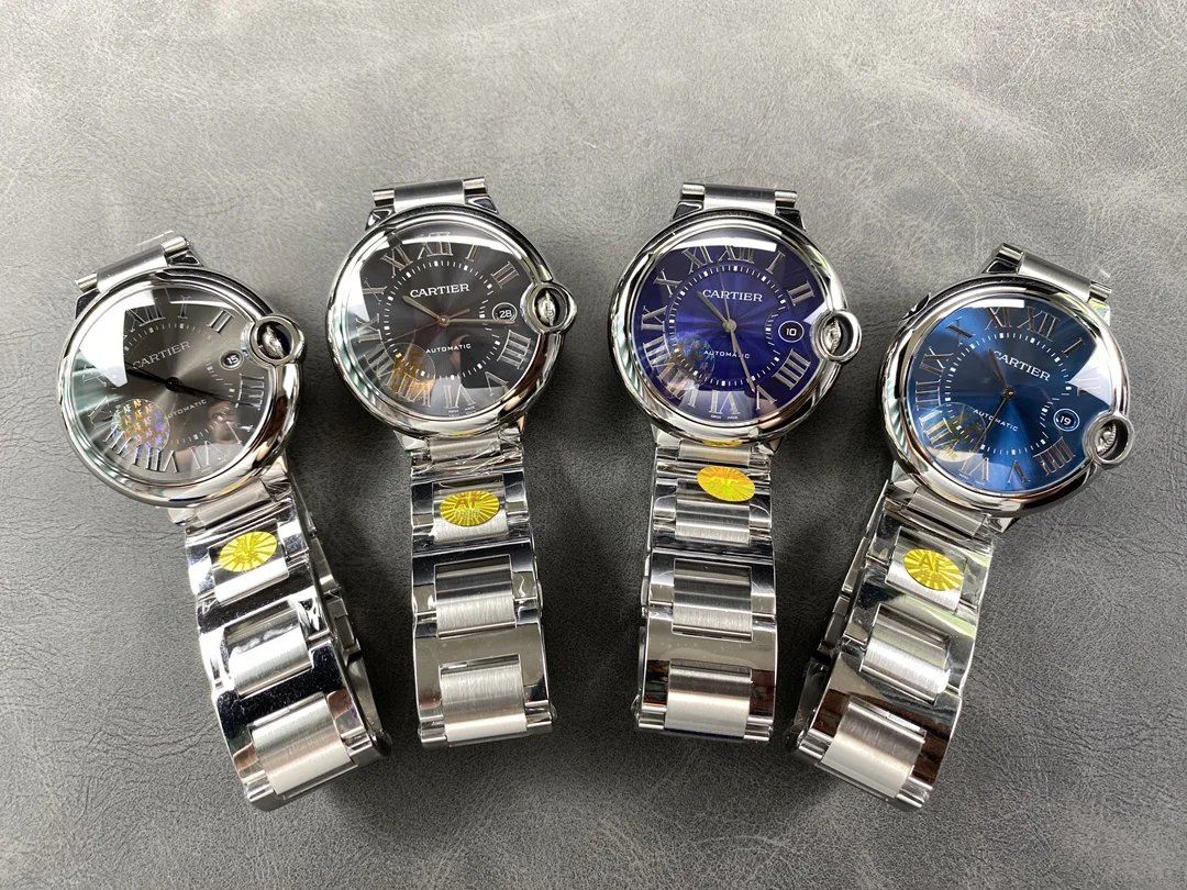 Cartier Ballon Bleu 42mm — photographed off the sweep