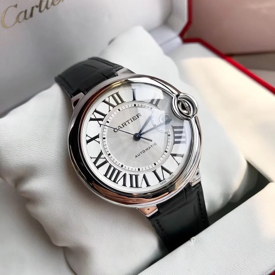Cartier Ballon Bleu 42mm — photographed off the sweep